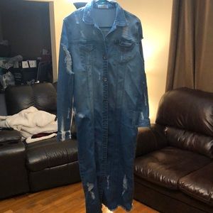 Midi Jean Dress/ Jacket